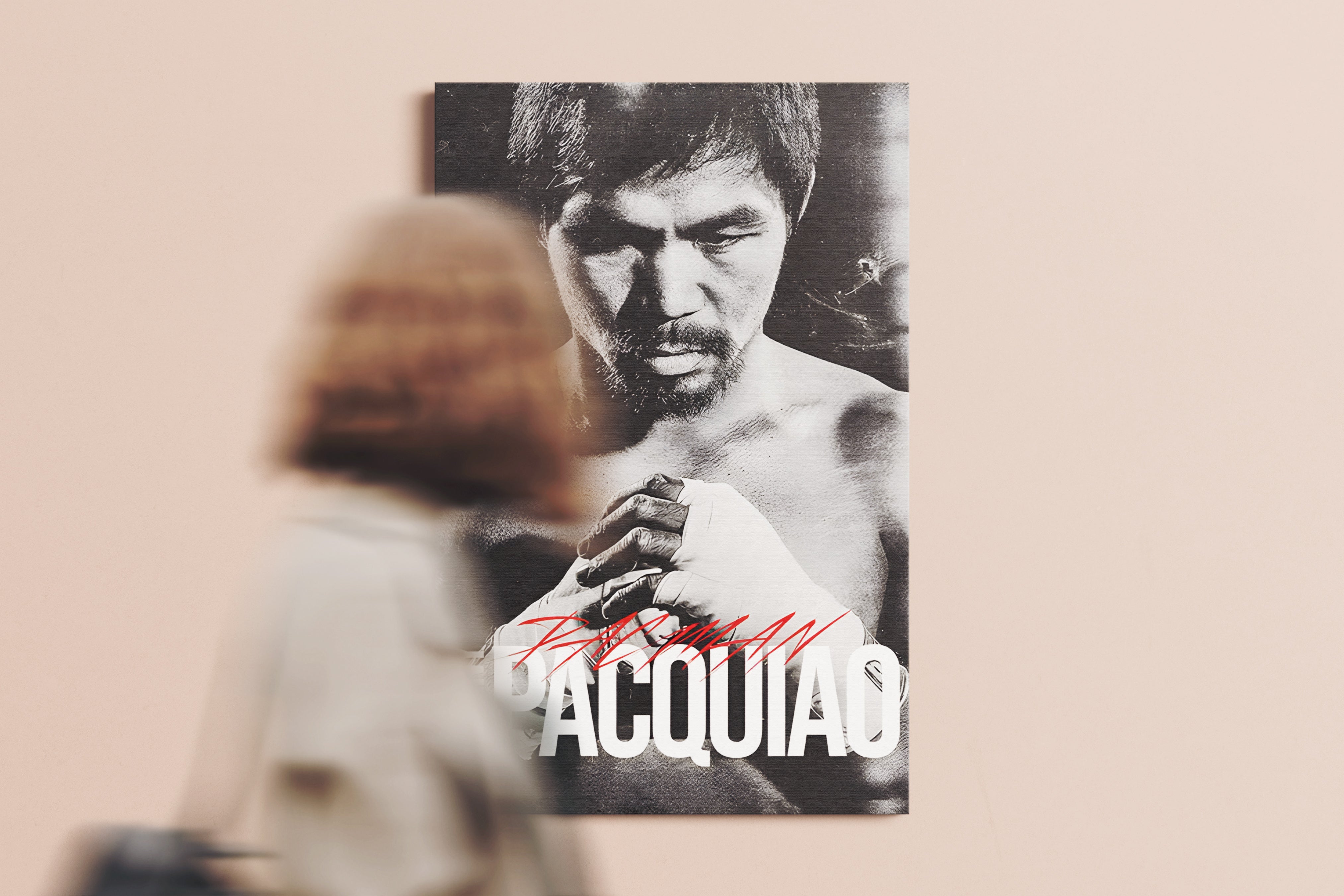 Manny Pacquiao Poster or Canvas Wall Art print